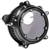 Luftfilter Vision Series Sort Aluminium PERFORMANCE MACHINE