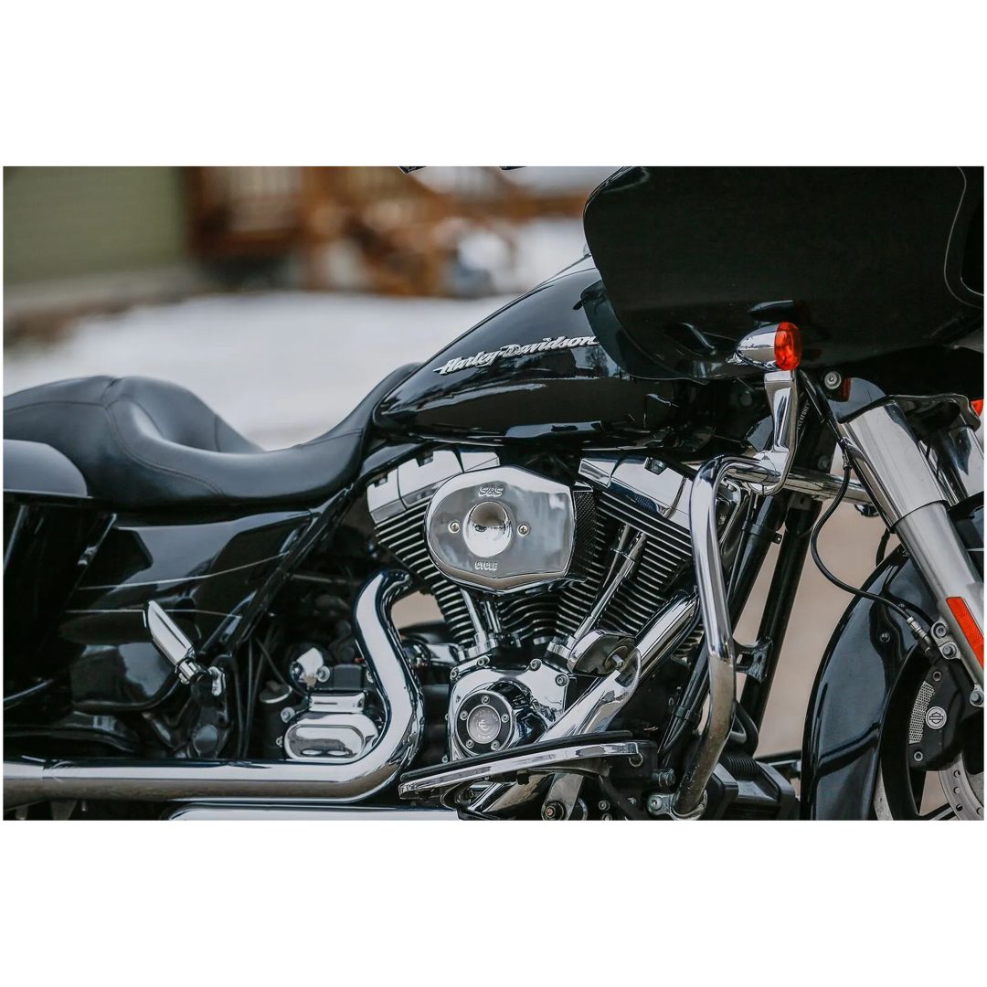 Luftfilterdæksel Stealth Krom S&S Cycle Kåbe – billede 5