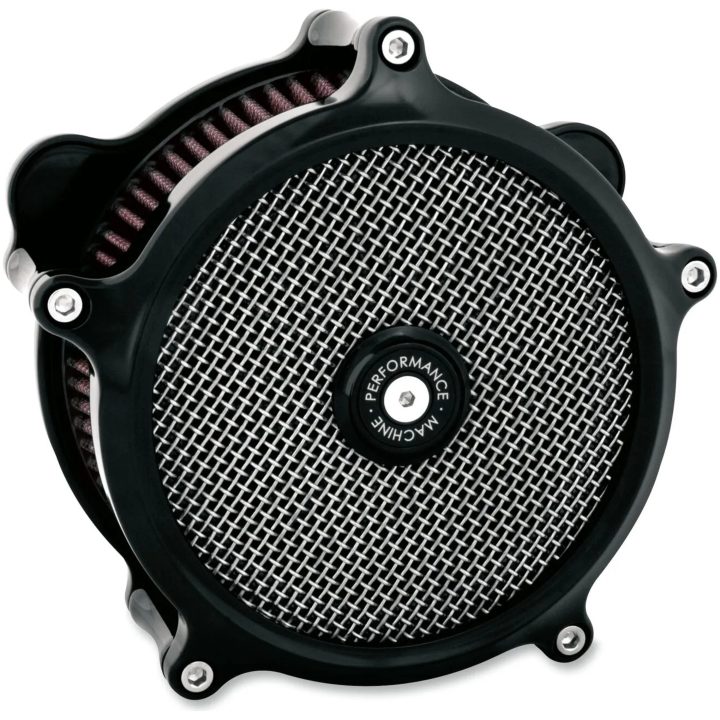 Luftfilterkit Super Gas Sort PERFORMANCE MACHINE