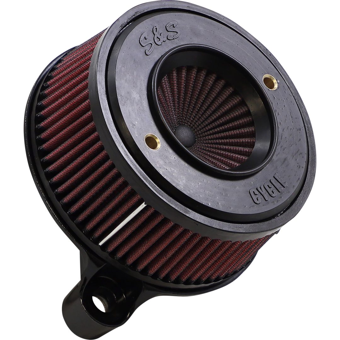 Luftfiltersæt Air Stinger Stealth Sort/krom S&S Cycle Luftrenser – billede 4