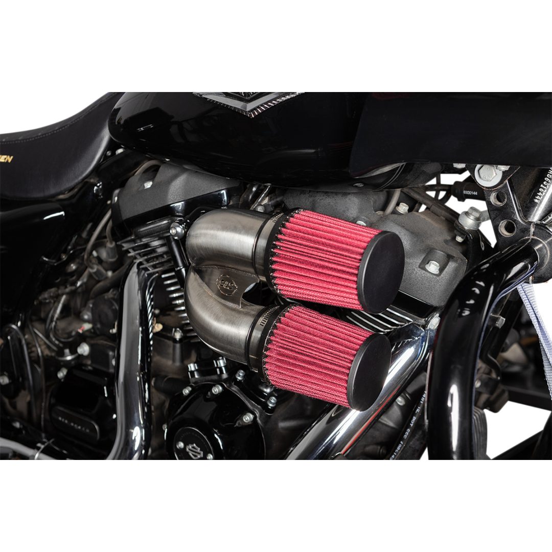 Luftfiltersæt Tuned Induction Rustfrit S&S Cycle Luftrenser – billede 5