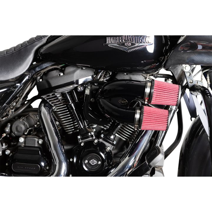 Luftfiltersæt Tuned Induction Sort Gloss S&S Cycle Luftrenser – billede 2