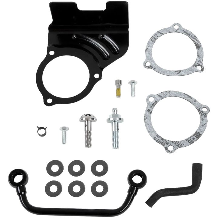 Luftfiltersæt Tuned Induction Sort Gloss S&S Cycle Luftrenser – billede 2
