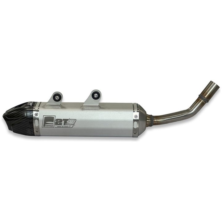 Lyddæmper Carby Hvid Aluminium/Carbon FRESCO – billede 4