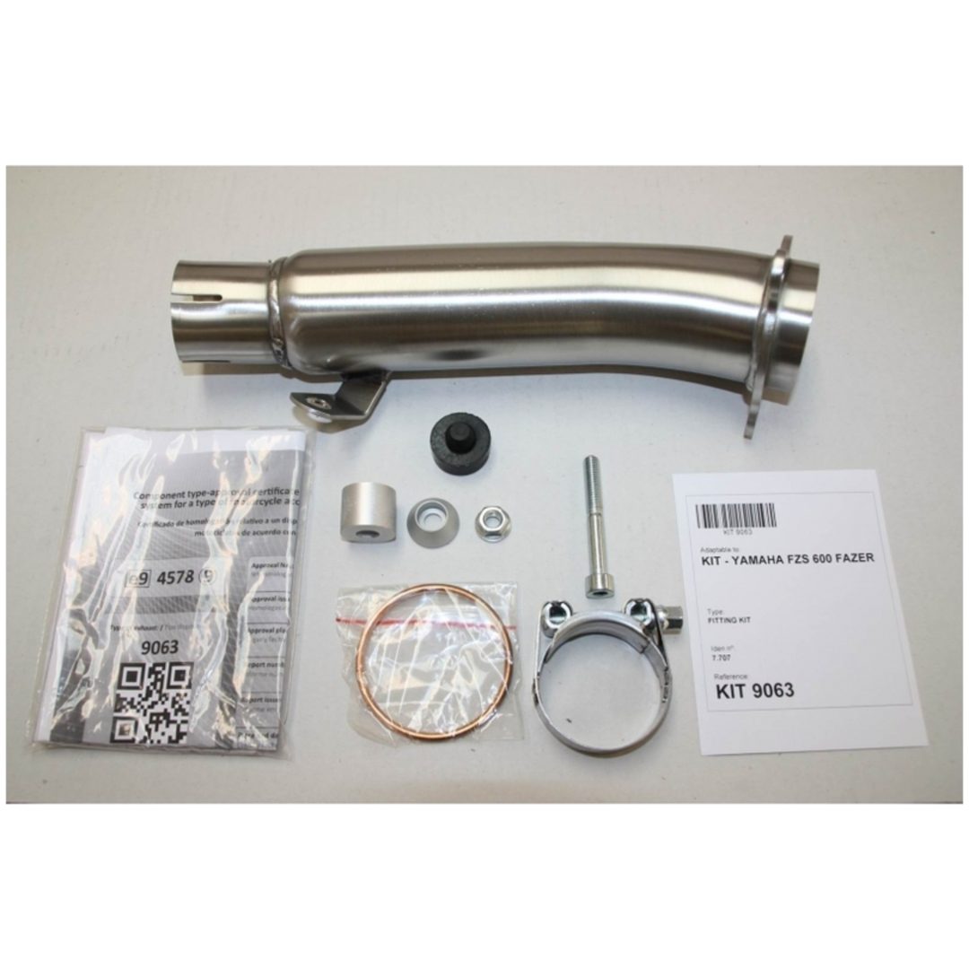 Lyddæmper Hexoval Xtrem Rustfrit Stål/Aluminium Sort IXIL – billede 2