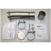 Lyddæmper Hexoval Xtrem Rustfrit Stål/Sort Aluminium IXIL – miniature 2