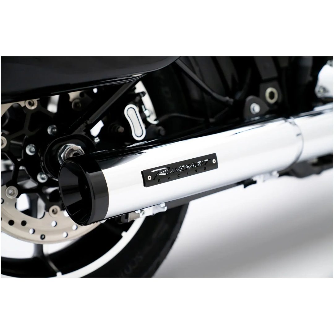 Lyddæmper HP40 Slip-On Sort/Krom RINEHART RACING – billede 3