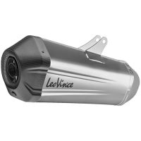Lyddæmper LV-12 R Slip-On Titanlook Sort LEOVINCE