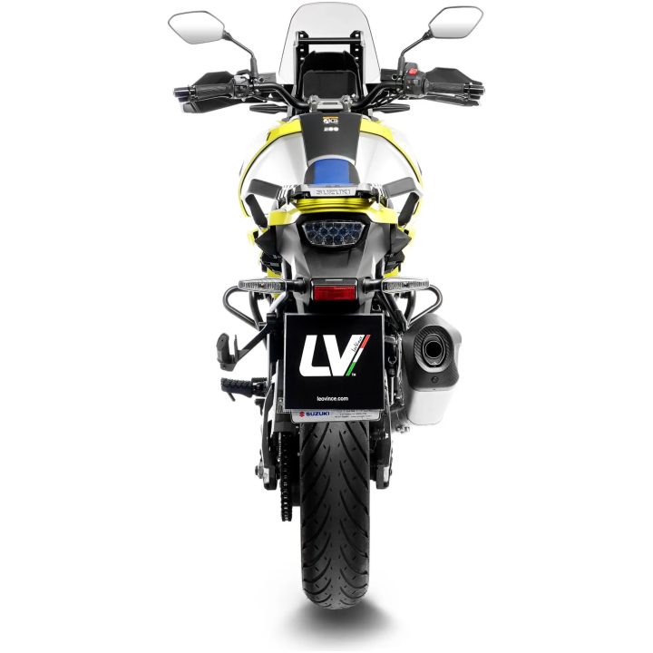 Lyddæmper LV-12 R Slip-On Titanlook Sort LEOVINCE – billede 4
