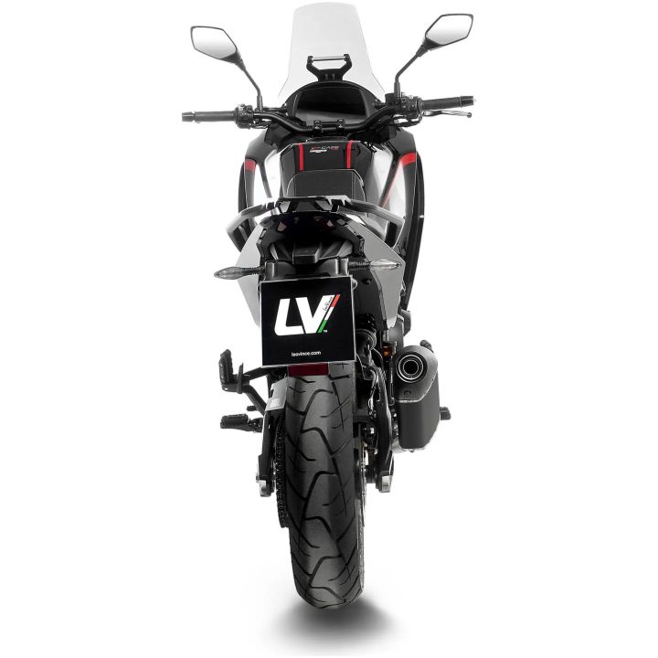 Lyddæmper LV-14 Black Edition Sort LEOVINCE – billede 2