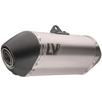 Lyddæmper LV-14 Slip-On Rustfrit Stål Titanlook LEOVINCE