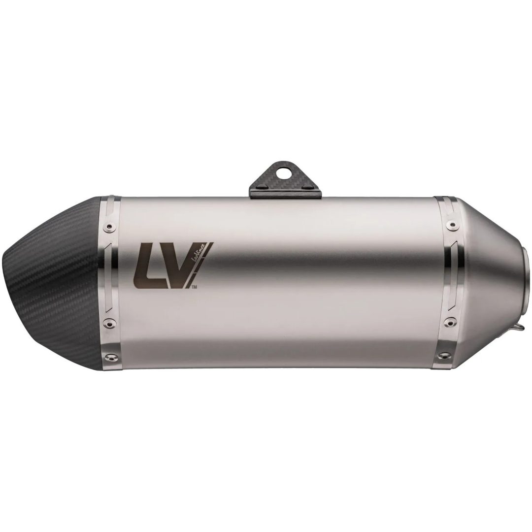 Lyddæmper LV-14 Slip-On Tri-Oval Sort LEOVINCE – billede 4