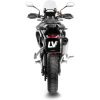 Lyddæmper LV-14 Slip-On Tri-Oval Sort LEOVINCE – miniature 3