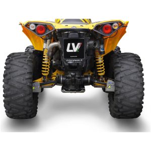 Lyddæmper LV One Evo Slip-On Titanlook Sort LEOVINCE