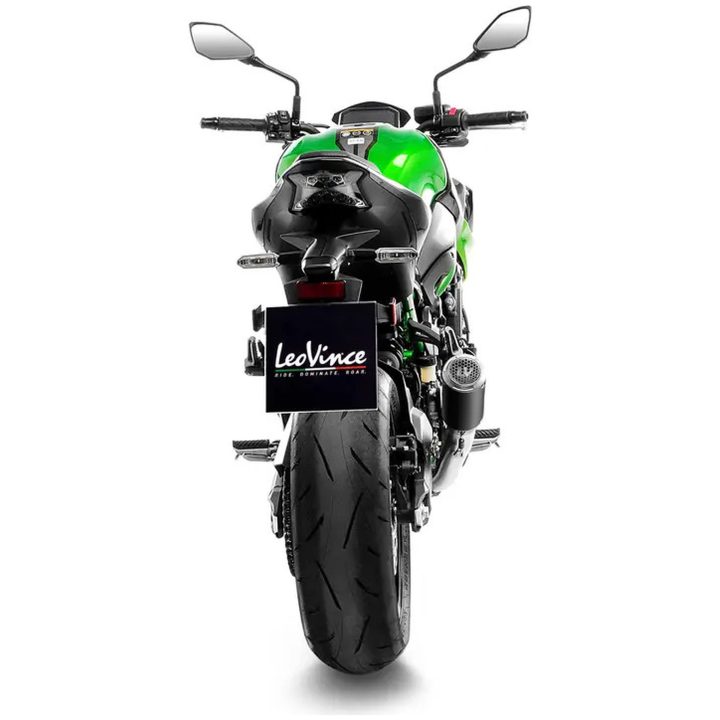Lyddæmper LV S Black Edition Sort LEOVINCE – billede 3