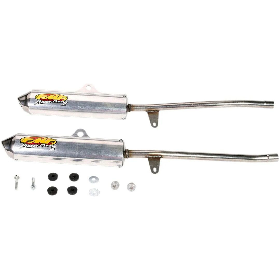 Lyddæmper PowerCore 2 Slip-On FMF Sølv – billede 2