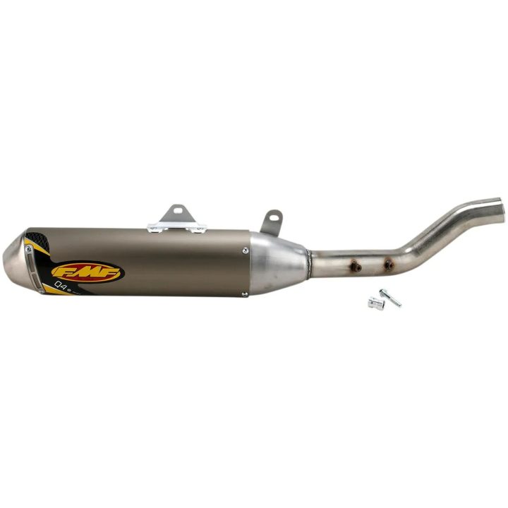 Lyddæmper Q4 Slip-On FMF Sølv – billede 2
