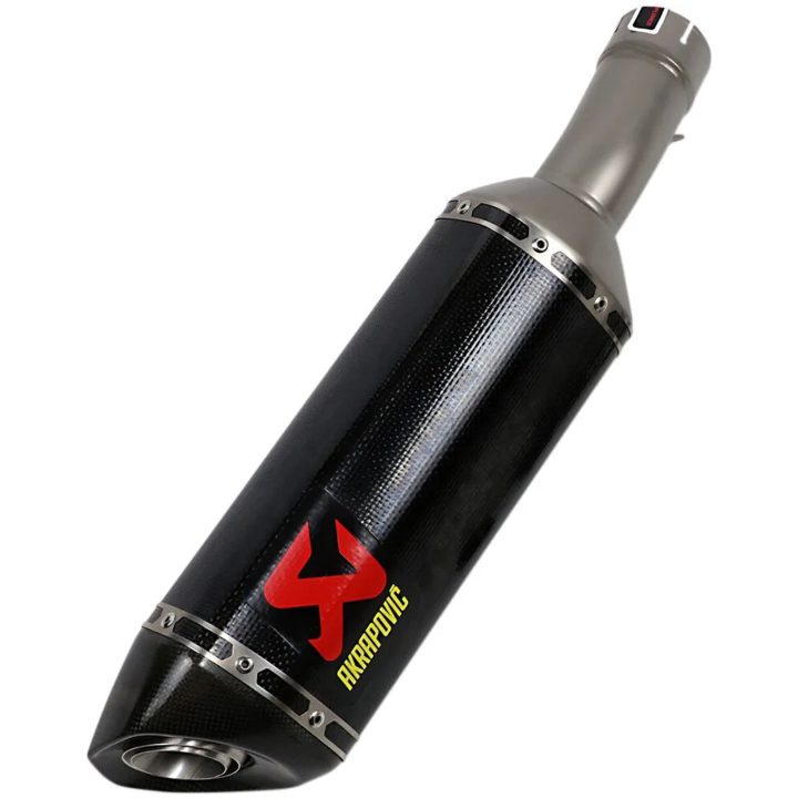 Lyddæmper Slip-On Kulfiber Akrapovic Lyddæmper – billede 3