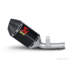 Lyddæmper Slip-On Kulfiber Akrapovic
