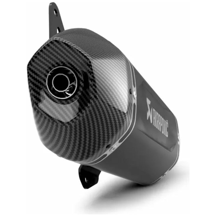 Lyddæmper Slip-On Line Sort AKRAPOVIC – billede 2