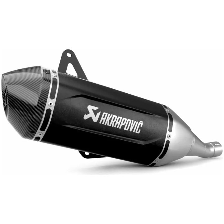 Lyddæmper Slip-On Line Sort AKRAPOVIC – billede 3