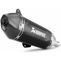 Lyddæmper Slip-On Line Sort AKRAPOVIC