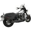 Lyddæmper Slip-On med Baffle Core Sort BASSANI XHAUST – miniature 2