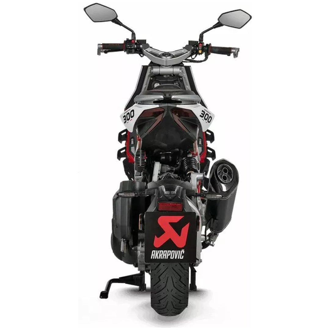 Lyddæmper Slip-On Rustfrit Stål/Kulfiber Akrapovic – billede 2
