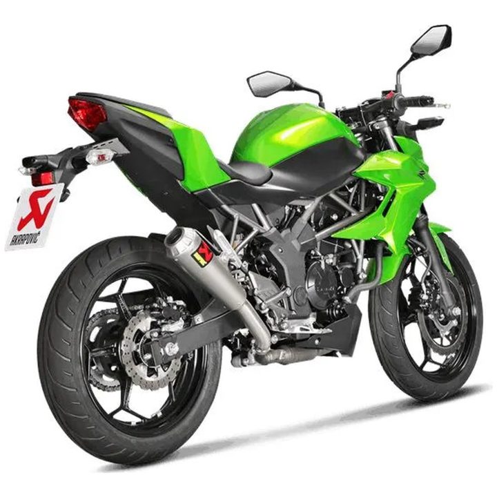 Lyddæmper Slip-On Rustfrit Stål/Titanium Akrapovic Titan – billede 2