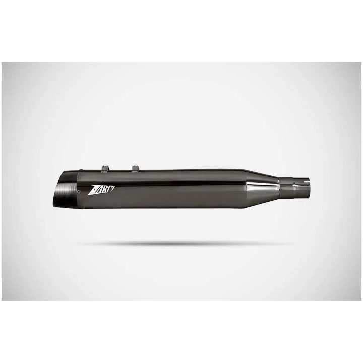 Lyddæmper Slip-On Slash-Cut Sort ZARD – billede 9