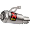 Lyddæmper Slip-On Titanium Akrapovic Sølv – miniature 4