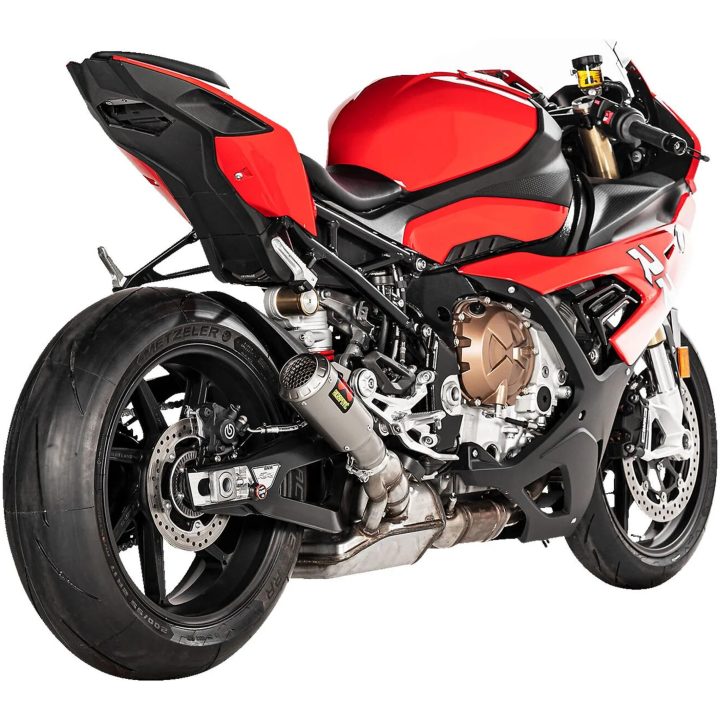 Lyddæmper Slip-On Titanium Akrapovic Sølv – billede 6