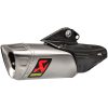 Lyddæmper Slip-On Titanium Akrapovic Sølv – miniature 3