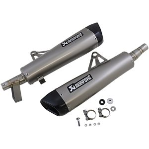 Lyddæmper Slip-On Titanium Akrapovic