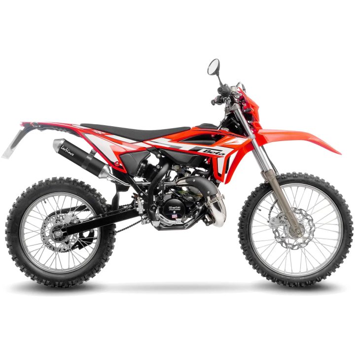 Lyddæmper X-FIGHT Black Edition Sort LEOVINCE – billede 3