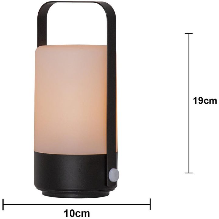 Lykta Flame lantern Svart Star Trading – billede 7