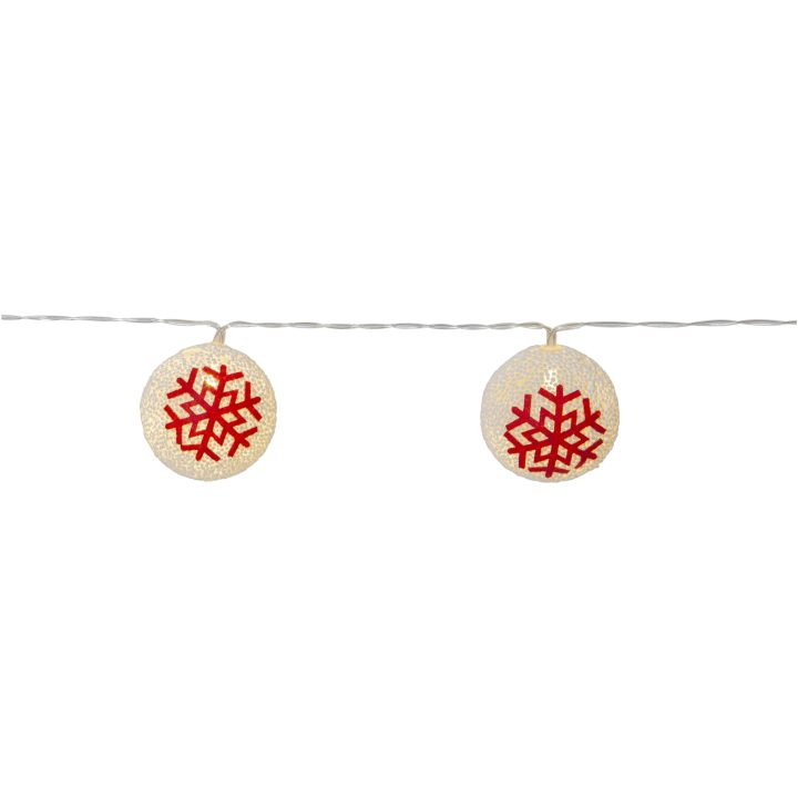 Lys Ornament Hvid Star Trading – billede 3