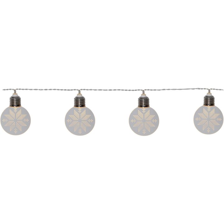Lys Ornament Transparent Star Trading – billede 5