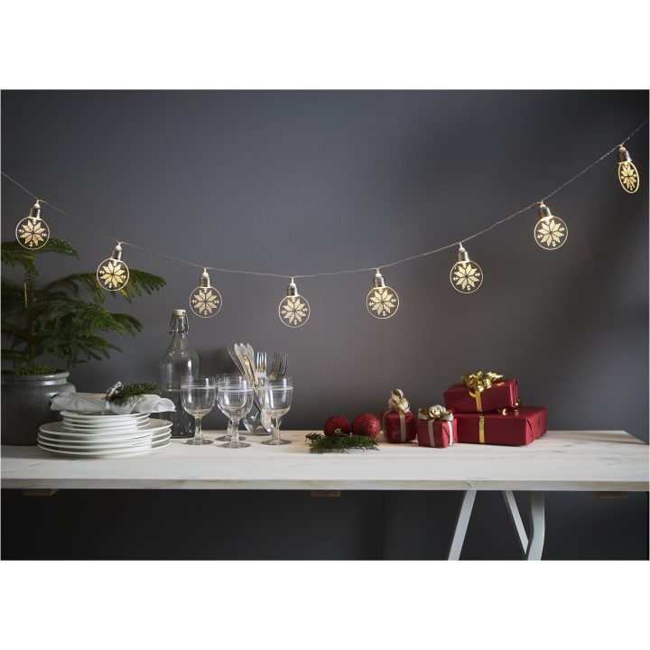 Lys Ornament Transparent Star Trading – billede 3