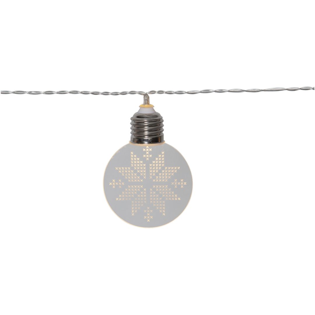 Lys Ornament Transparent Star Trading