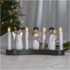 Lysestage Angel choir Hvid Star Trading – miniature 7