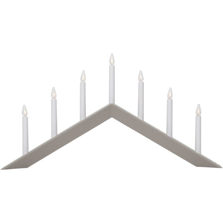 Lysestage Arrow Beige Star Trading 36 cm – billede 9