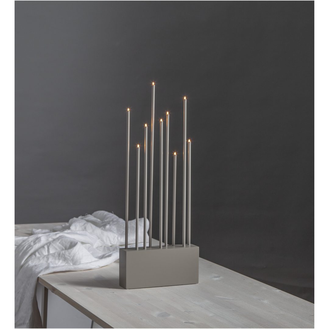 Lysestage Buzz Beige Star Trading – billede 3