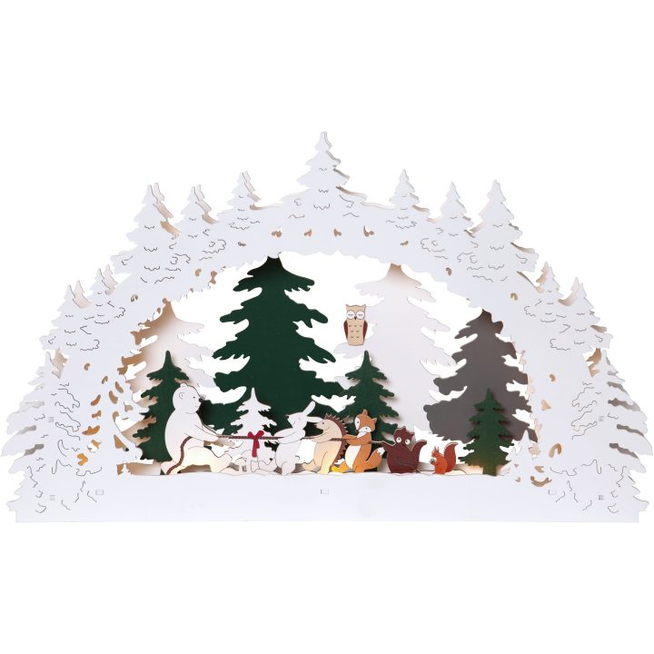 Lysestage Forest Friends Multi Star Trading – billede 6