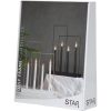 Lysestage Glossy Frame Hvid Star Trading – miniature 4