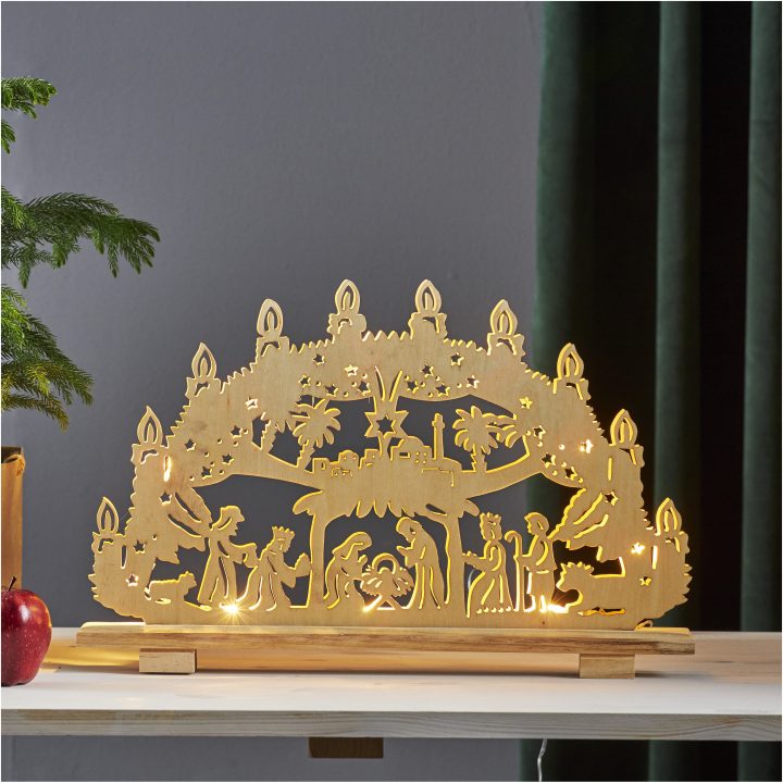 Lysestage Hilden Natur Star Trading – billede 8