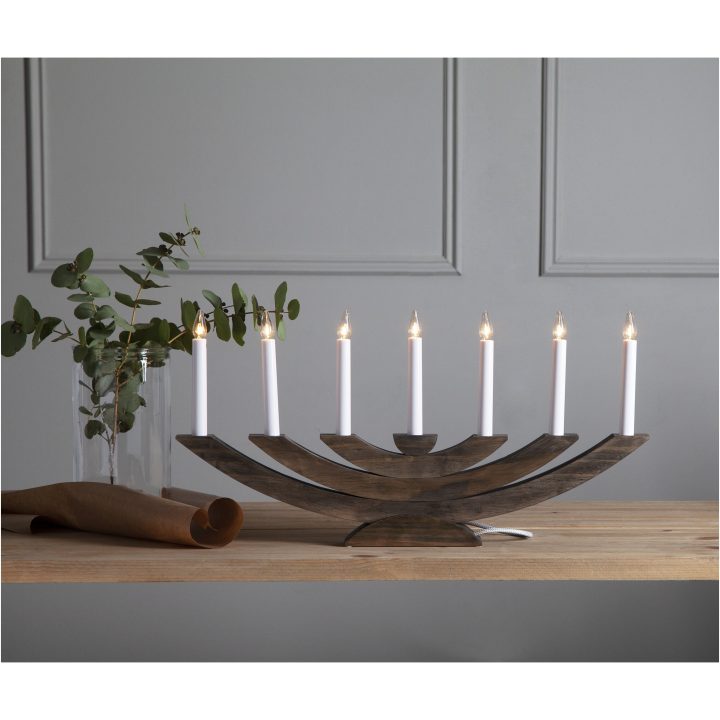 Lysestage Navida Brun Star Trading – billede 9
