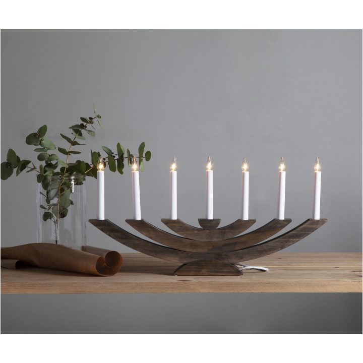 Lysestage Navida Brun Star Trading – billede 5