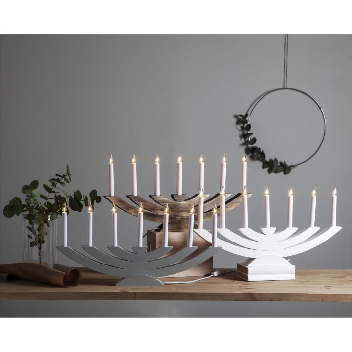 Lysestage Navida Brun Star Trading – billede 5
