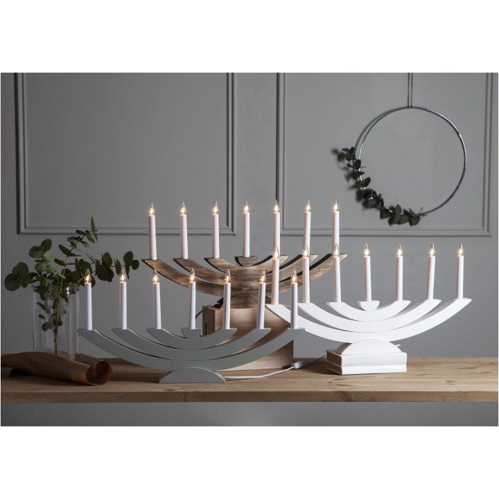 Lysestage Navida Brun Star Trading – billede 4